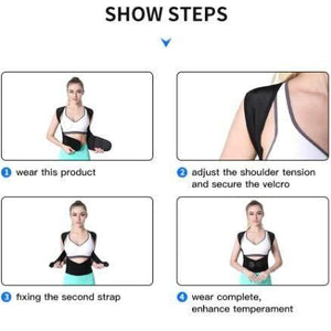 Adjustable Back Posture Corrector | Pain Relief Belt for Men & Women