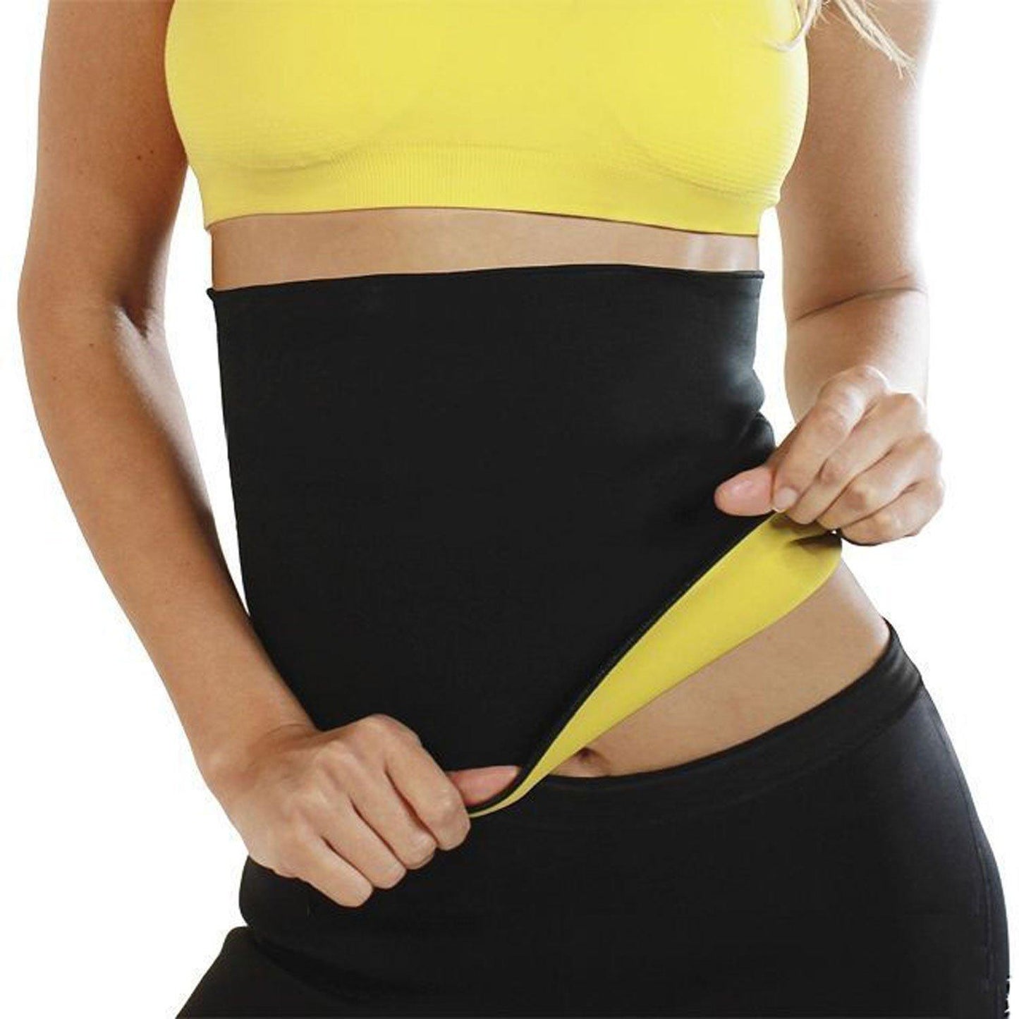 Non-Tearable Tummy Trimmer Slimming Belt | Hot Body Shaper for Men & Women