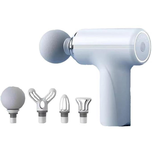 Portable Gun-Shaped Muscle Massager | Deep Tissue Percussion Therapy