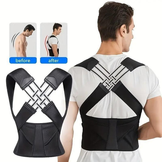 Adjustable Back Posture Corrector | Pain Relief Belt for Men & Women