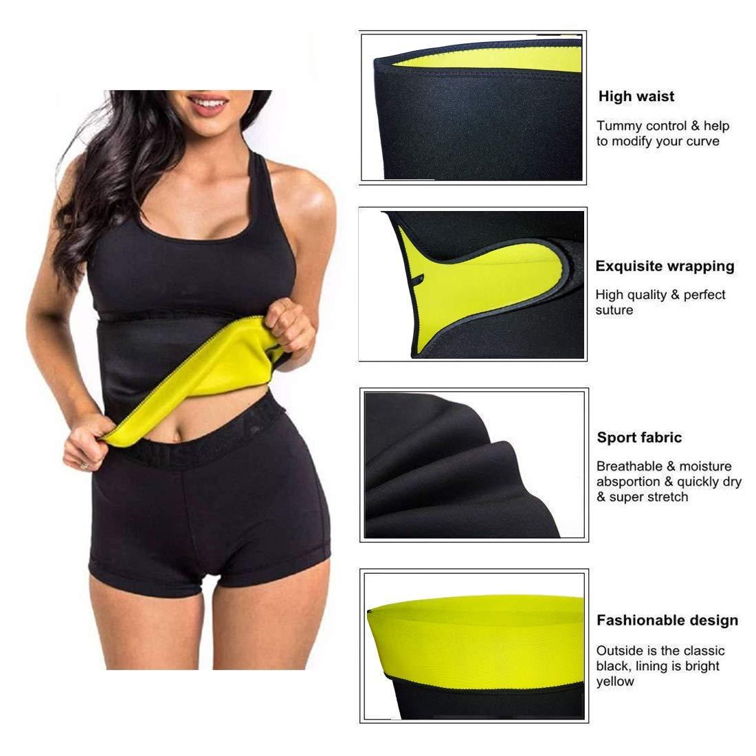 Non-Tearable Tummy Trimmer Slimming Belt | Hot Body Shaper for Men & Women