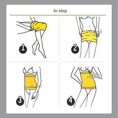 Non-Tearable Tummy Trimmer Slimming Belt | Hot Body Shaper for Men & Women